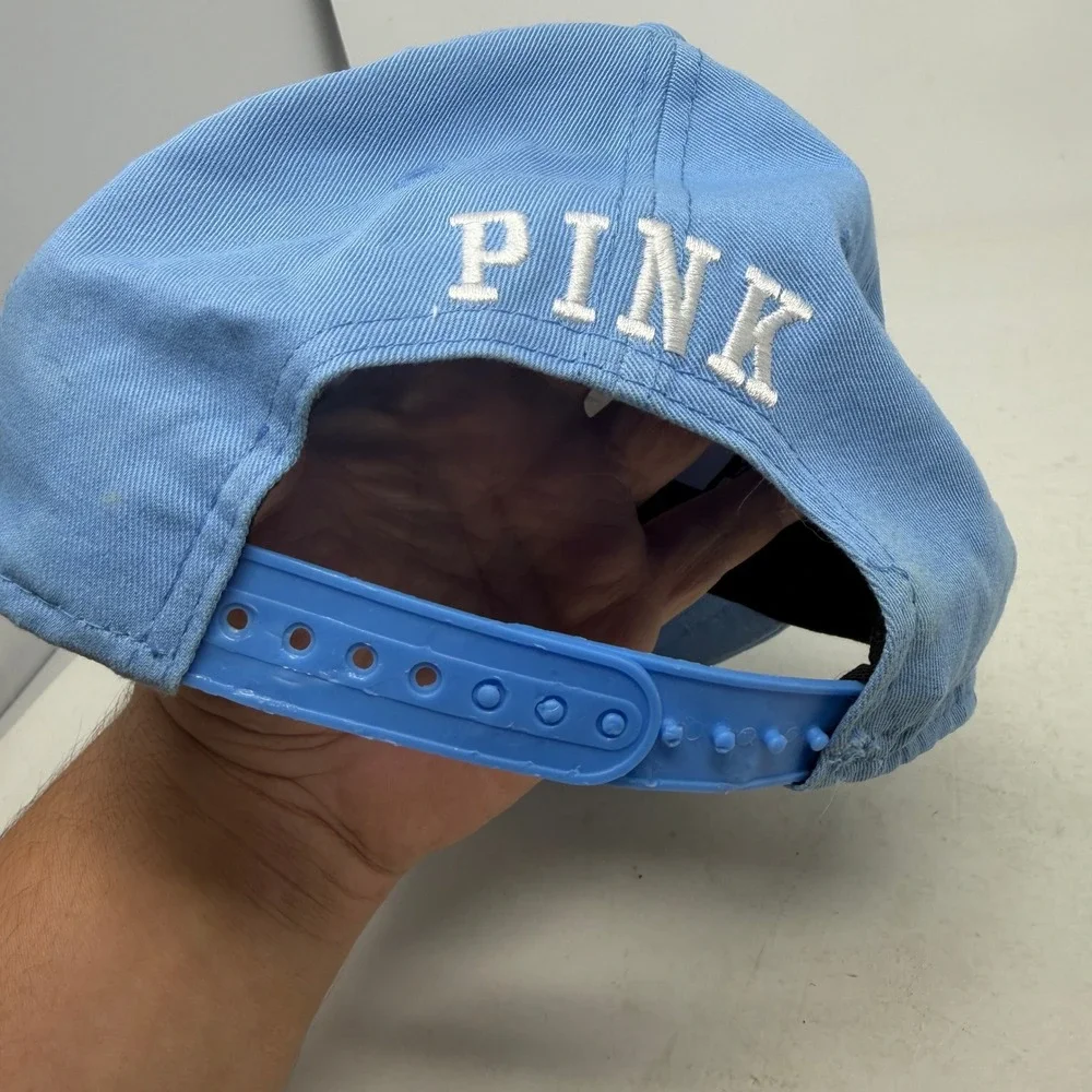 Kansas City Royals New Era Hat Women OS Light Blue MLB Baseball PINK EUC